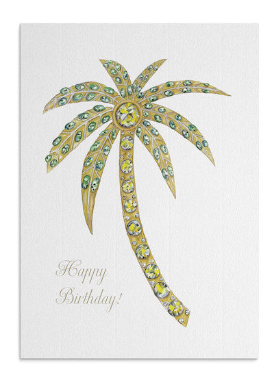 Palm Tree card