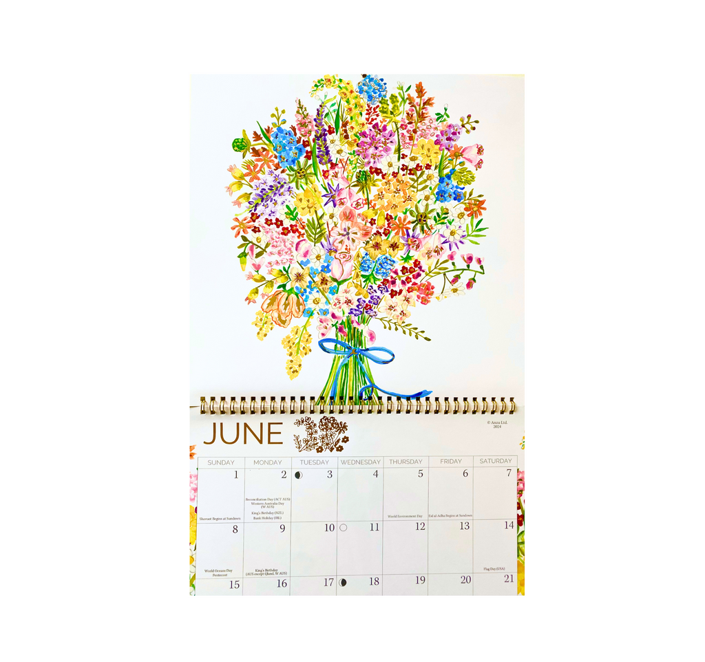Bouquet calendar