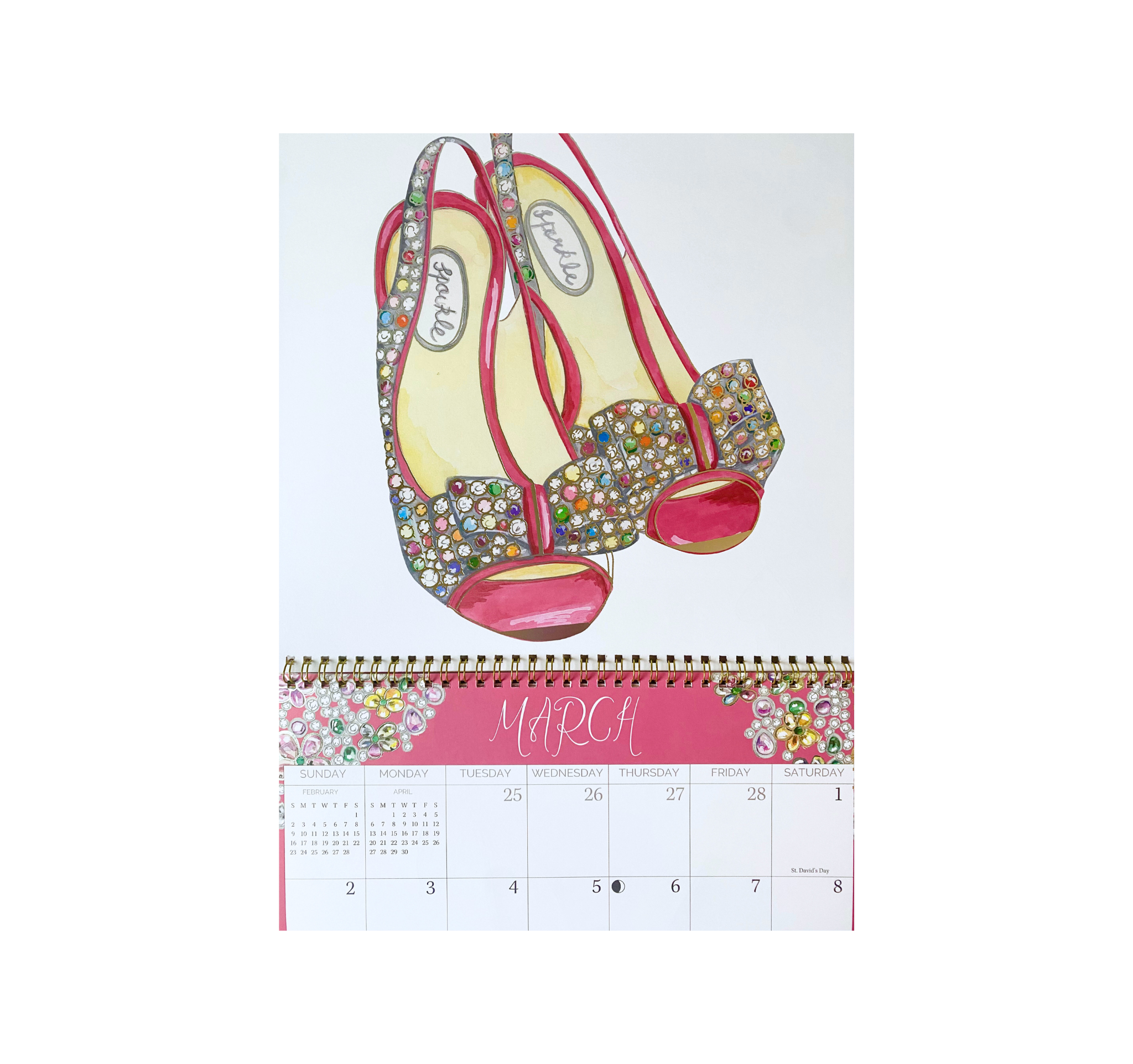 Shoes calendar AnzuEngland1