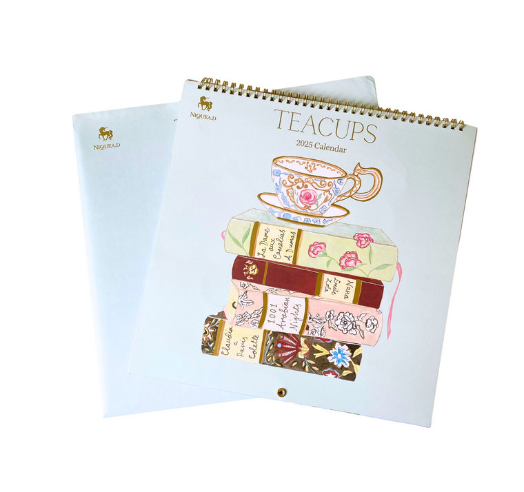 Teacups calendar