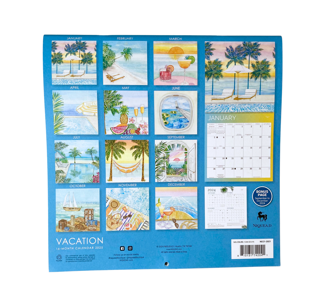 Vacation calendar