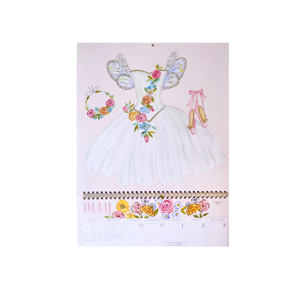 Ballerina calendar