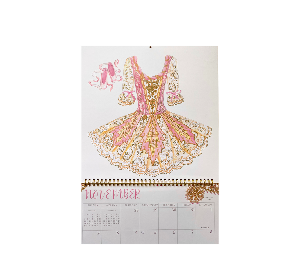 Ballerina calendar