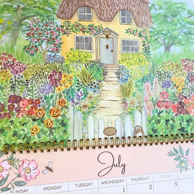 Cosy cottage calendar