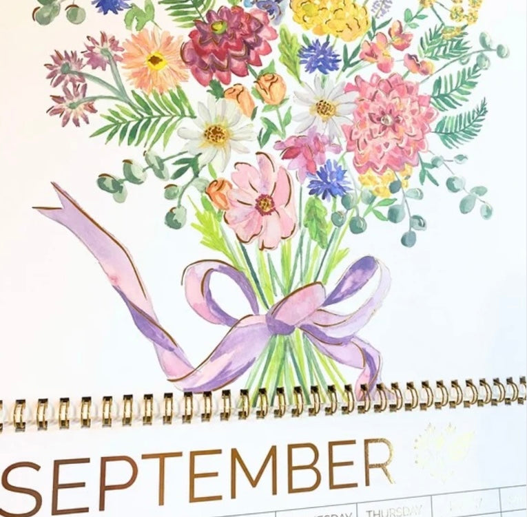 Bouquet calendar
