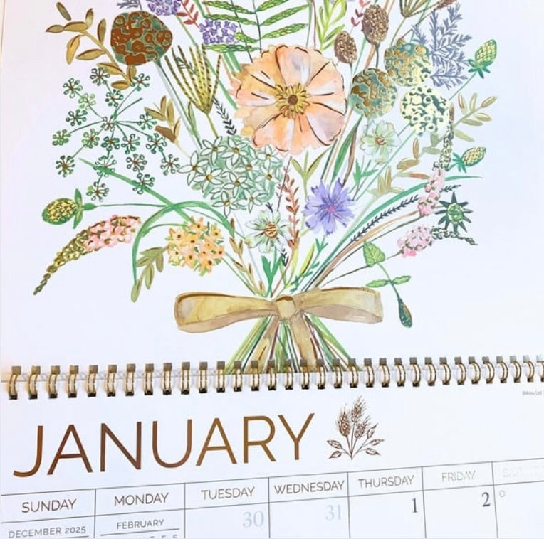Bouquet calendar