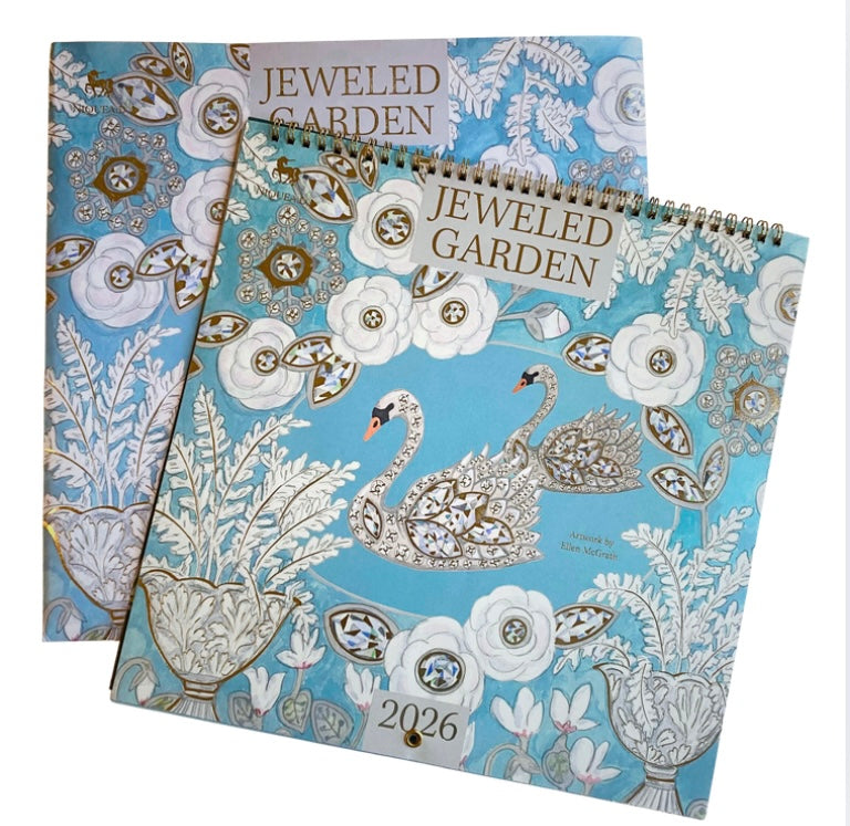 Jewelled Garden calendar