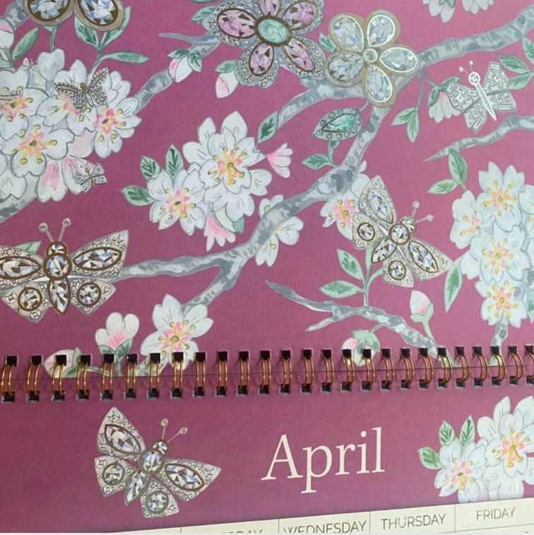 Jewelled Garden calendar