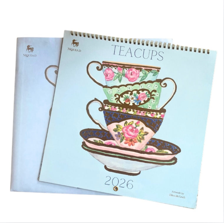 Teacups calendar