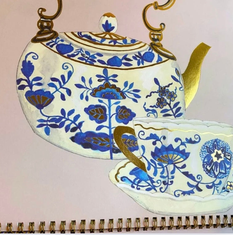 Teacups calendar