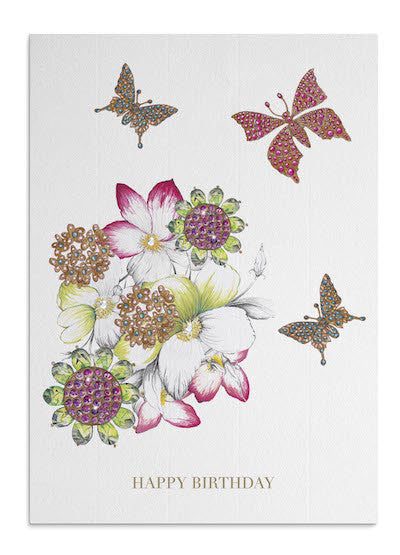 Hibiscus Flowers card