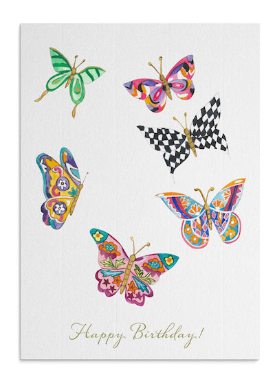 Butterflies card