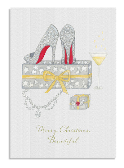 Christmas Glamour card
