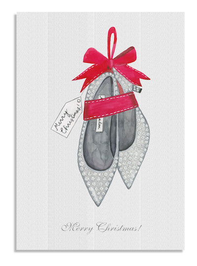 Christmas shoes card