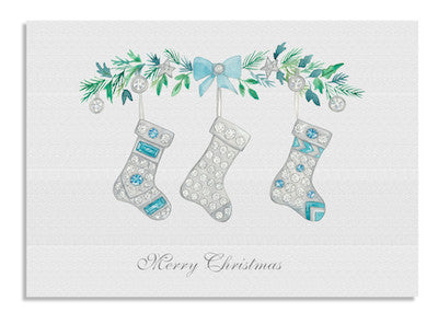 Christmas Stockings card