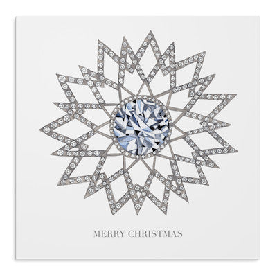 Christmas Diamond Star card