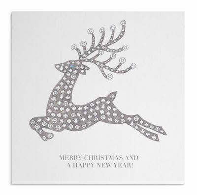 Christmas Diamonds are Forever Reindeer card