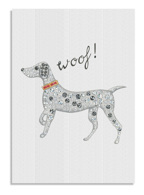Dalmatian card