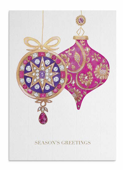 Gem Baubles card