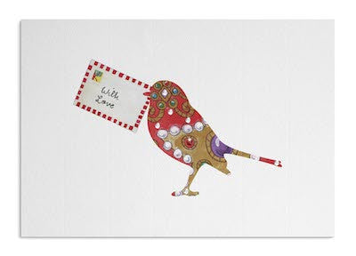 Christmas Robin card