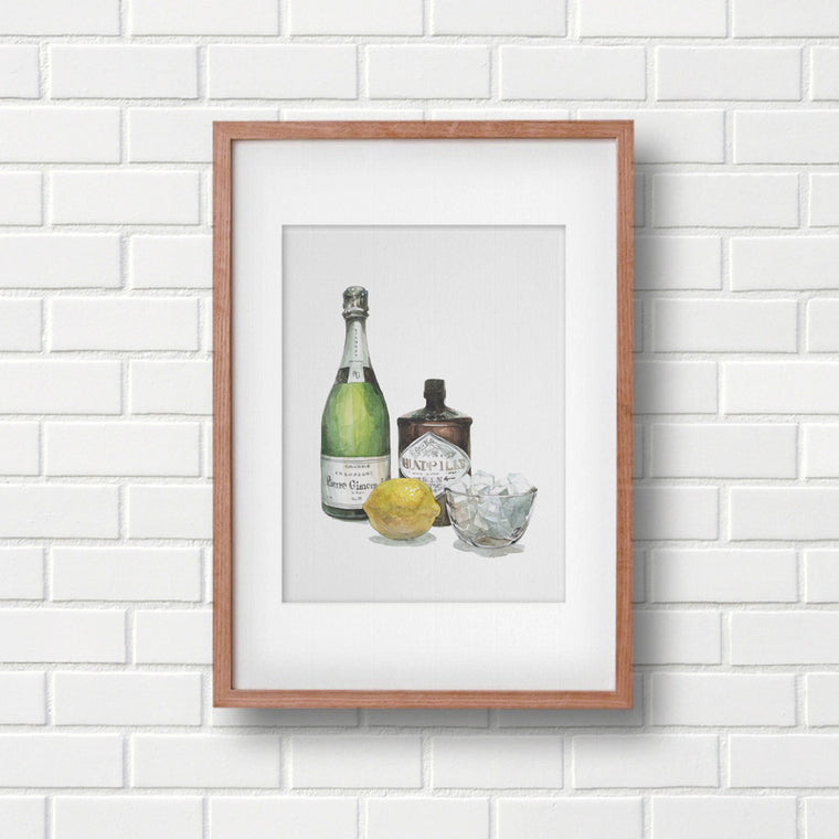 French 75 Art print