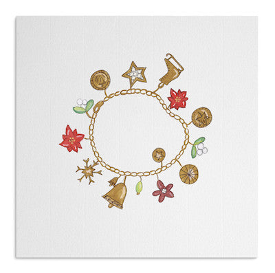 Christmas Charmed card