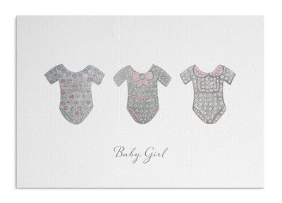 Baby Girl card