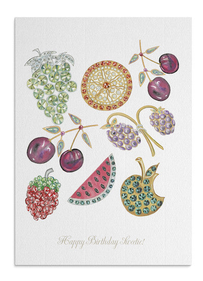 Jewel Fruits card