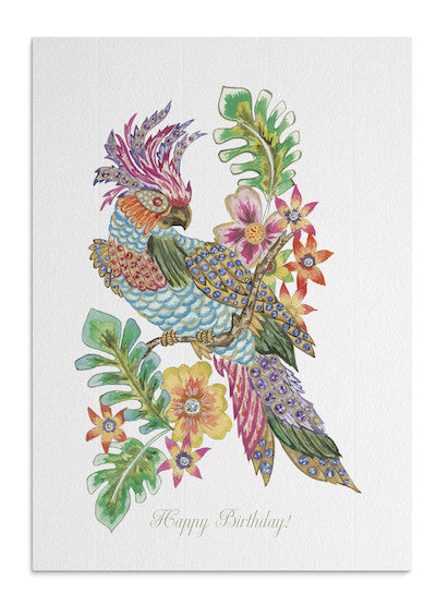 Jewel Cockatoo card