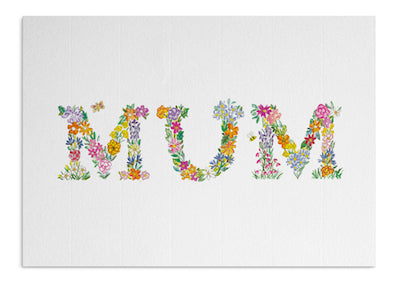 Mum's Flowers cards