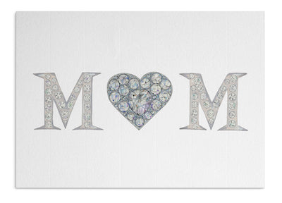 Crystal Mum card