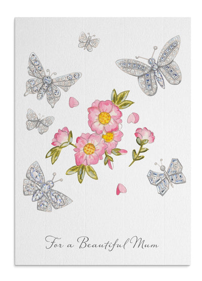 Blossom & Butterflies card