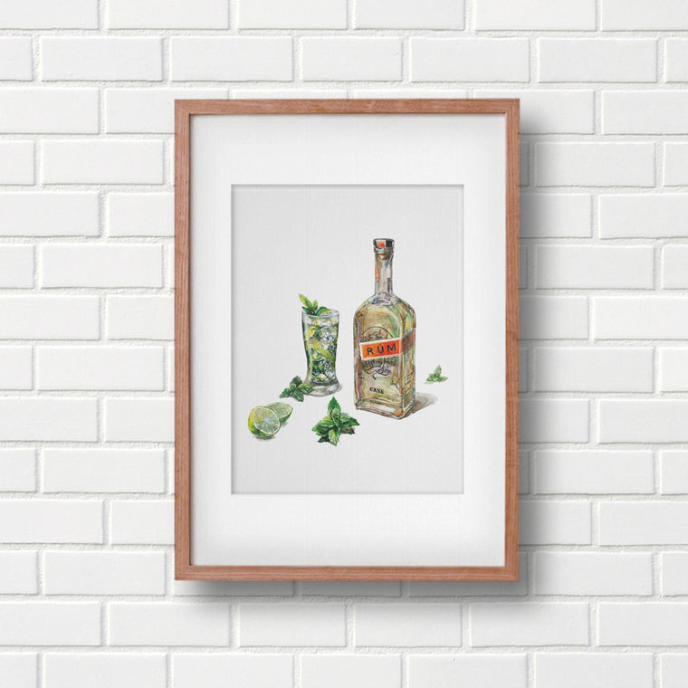 Wholesale Mojito Cocktail Art print