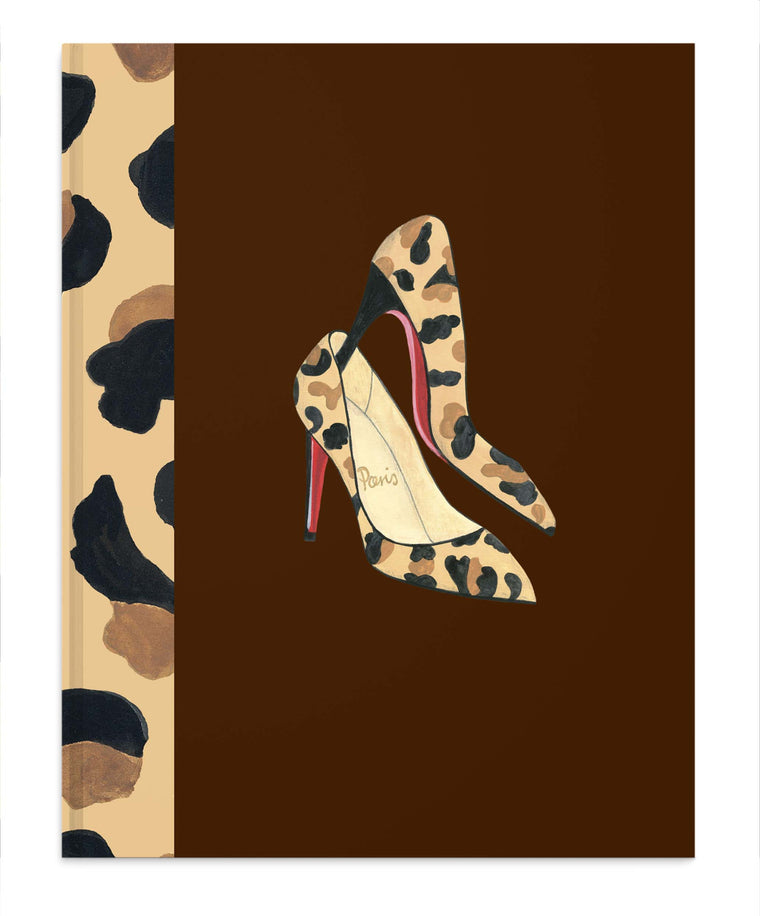 Leopard Shoes notebook