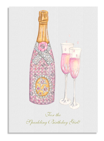 Pink Champers card