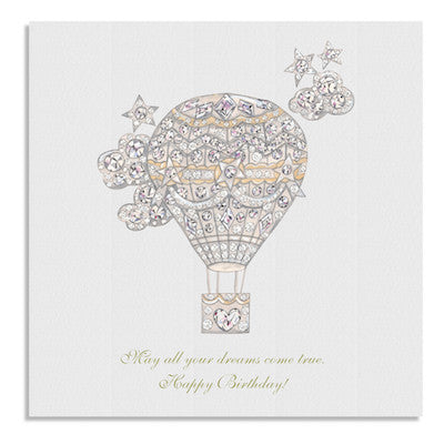 Crystal Balloon card