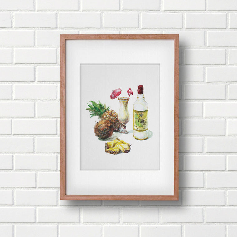 Pina Colada print
