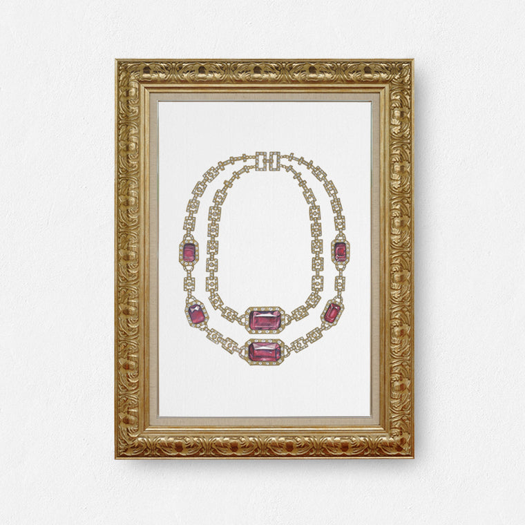 Wholesale Ruby Necklace print