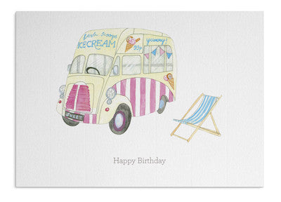 Ice Cream Van card