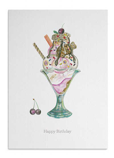 Sundae card
