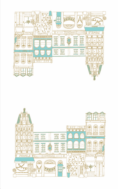Bond Street Tea Towel