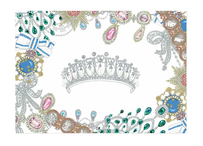 Wholesale Queen's Jewels print