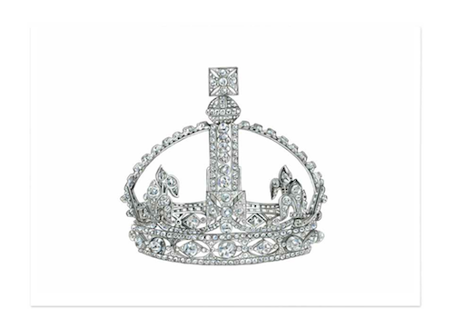 Queen's Crown print