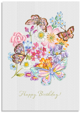Anzu Blooms and Butterflies cards