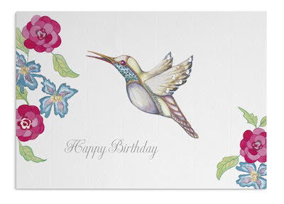 Anzu Tropical Hummingbird cards