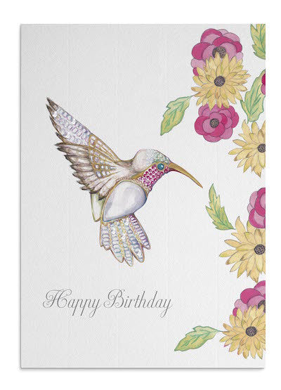 Jewel Hummingbird card