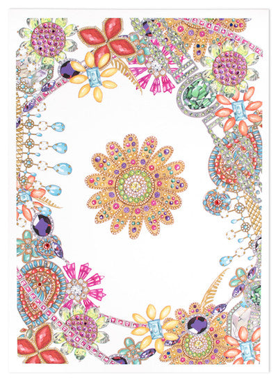 Sumptuous Jewels print