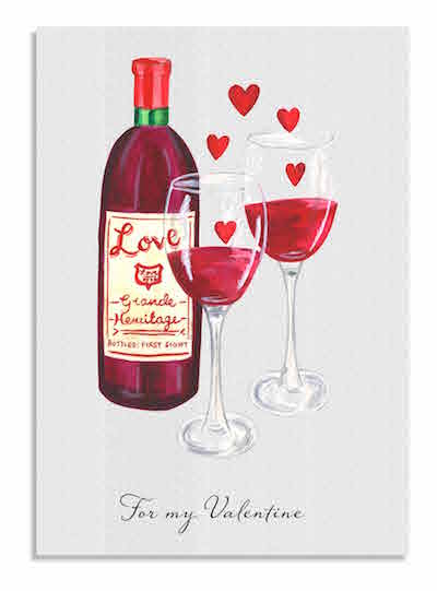 Love Wine card