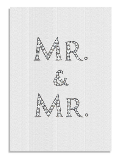 Mr & Mr card