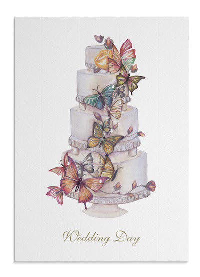 Butterfly Cake card